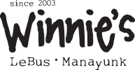 Winnie's LeBus Manayunk, since 2003